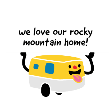 we love our rocky mountain home